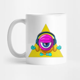 Eye on the pyramid. Mug